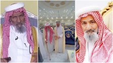 بالصور/ مسن سعودي يبلغ من العمر 90 عاماً يحتفل بزفافه: أريد أن أتزوج مرة ثانية بعد