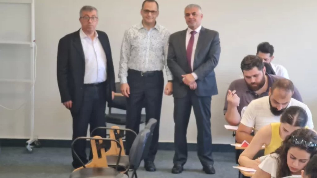 الحلبي تسلم تقريرين بإنطلاق أعمال تصحيح مسابقات الشهادة الثانوية و"الكولوكيوم" : التعويضات في الموعد المحدد وحوافز بمعدل 22 دولارا عن كل ملف تصحيح