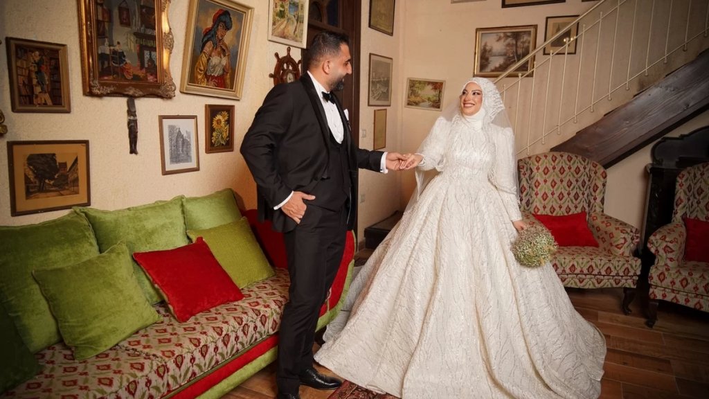 لقطات فرح وحب.. من زفاف هبة وأحمد سعد