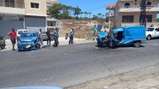 سقوط إصابات خطيرة بحادث سير مروّع عند طريق عام صريفا الجنوبية