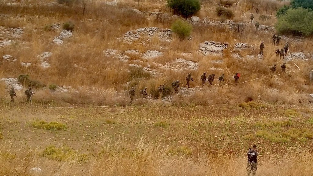 قوة مشاة اسرائيلية تجاوزت السياج التقني في &quot;خلة الغميقة&quot; عند حدود بلدة عيترون
