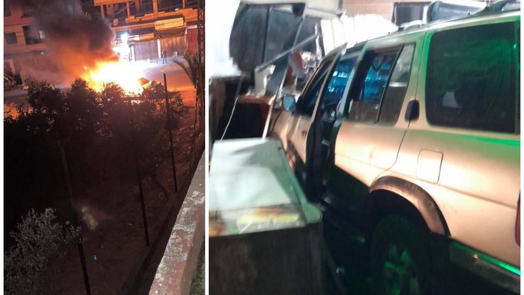  إطلاق نار وإحراق سيارة في إشكال في البياض ـ الضنية