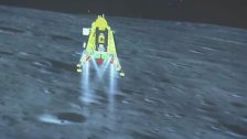 بالفيديو/ المركبة الهندية تشاندريان-3 تهبط على سطح القمر بسلام: &quot;يوم تاريخي&quot;