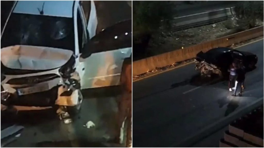 بالفيديو/ العناية الإلهية أنقذت السائقين.. حادث سير مروع على أوتوستراد جبيل ليلا والحصيلة 4 جرحى