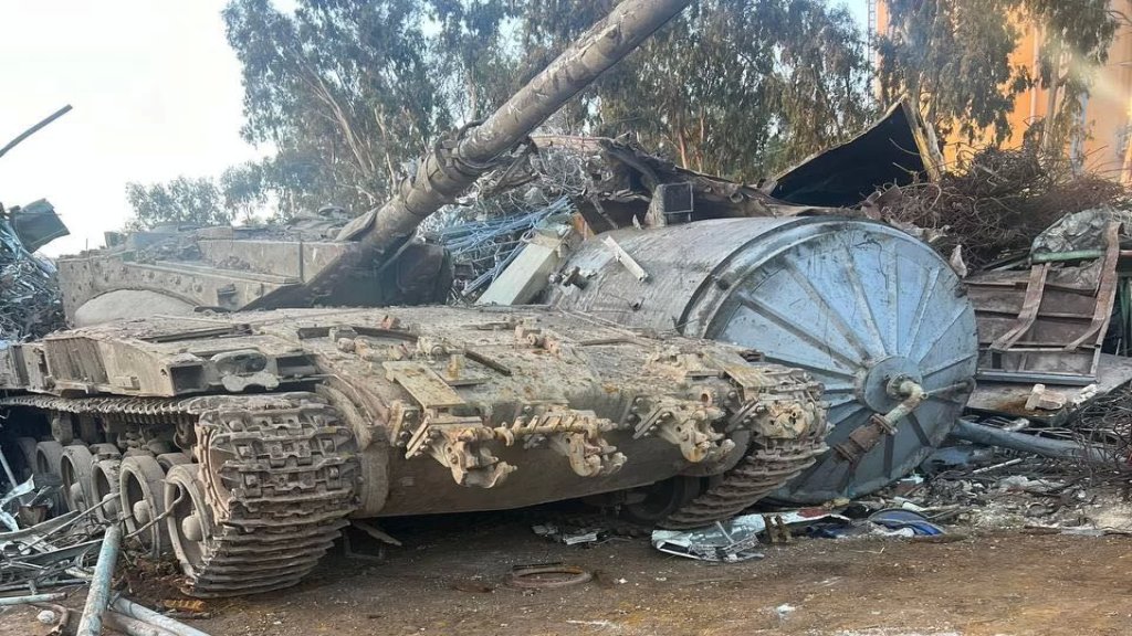 إعلام عبري: سرقة دبابة من قاعدة إيمونيم العسكرية والعثور عليها في محل للخردة