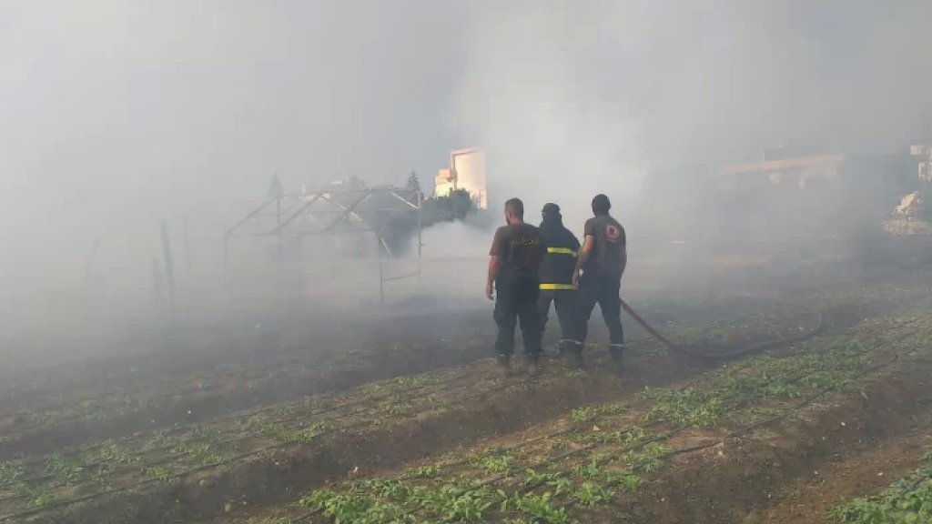 حريق في عكار أتى على ثلاث خيم للنازحين السوريين