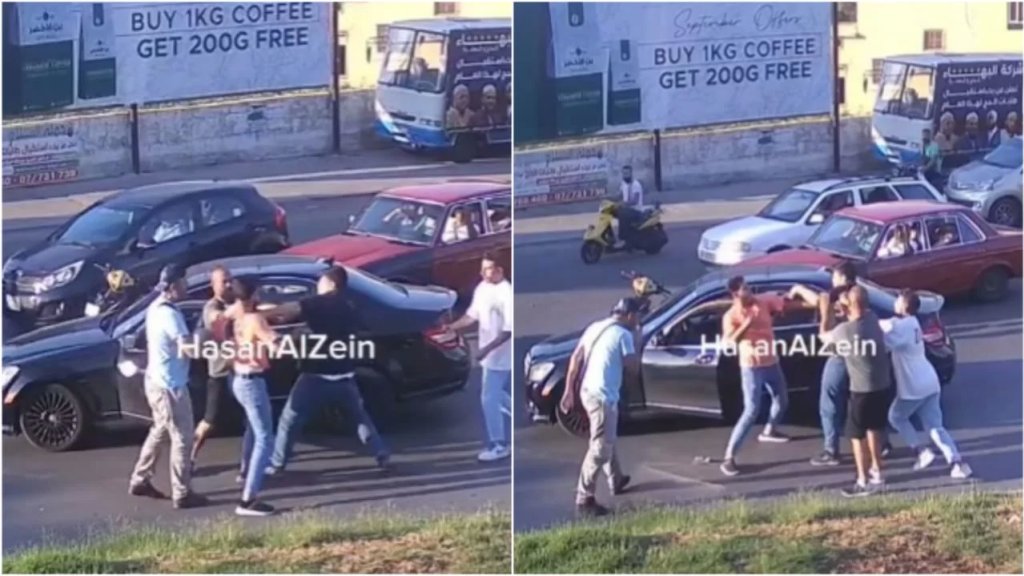 فيديو متداول لإشكال على أفضلية المرور في صيدا!