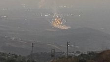 القوات الإسرائيلية اطلقت قذائف فوسفورية على أطراف بلدتي الماري والمجيدية