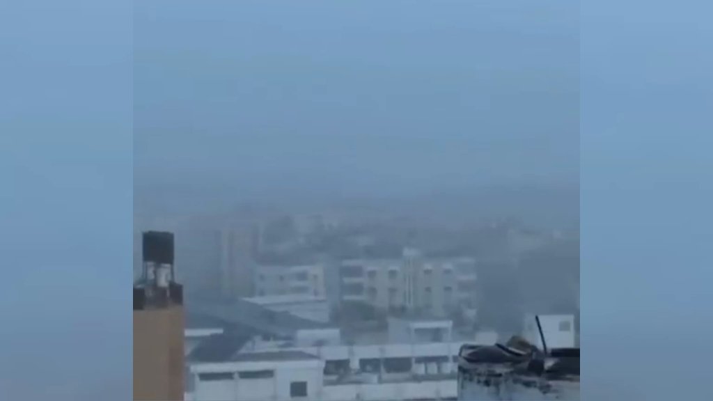 بالفيديو/ &rlm;أصوات القصف والإشتباكات شرقي قطاع غزة فجر اليوم 