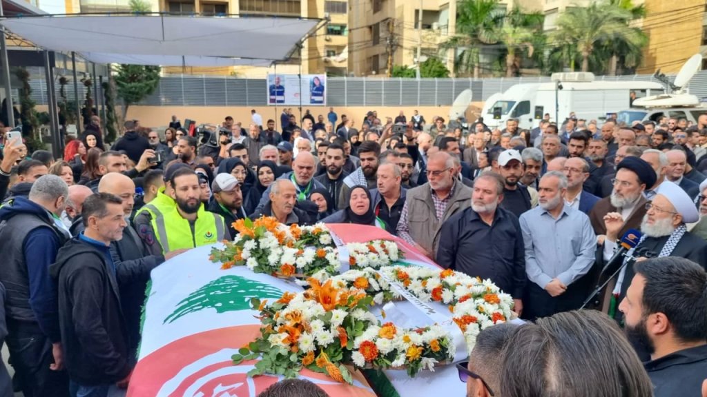  الوداع الأخير لفرح عمر وربيع معماري