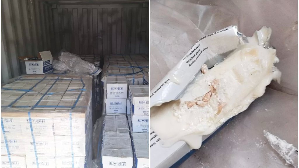 بالصور/ وزير الداخلية يعلن عن عملية ضبط كبيرة لحوالي 3 مليون ونصف حبة كبتاغون معدة للتهريب بأصابع من السيليكون!