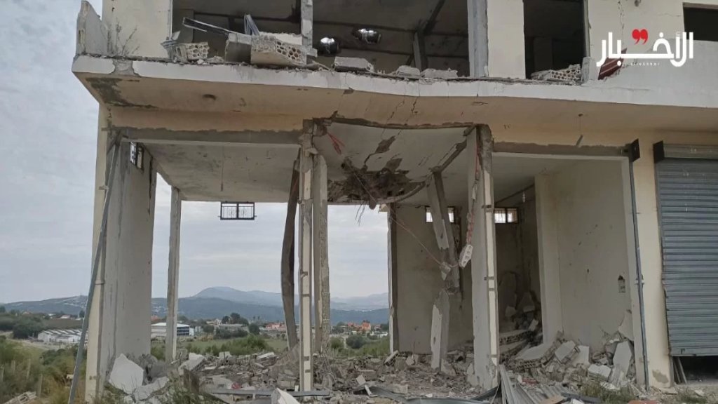 استهداف منزل غير مأهول في مروحين قرب مقر الوحدة الغانية