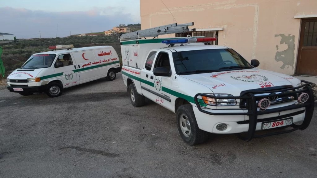 مسيّرة إسرائيلية استهدفت أحد مراكز الدفاع المدني التابع لجمعية كشافة الرسالة الإسلامية في القطاع الغربي