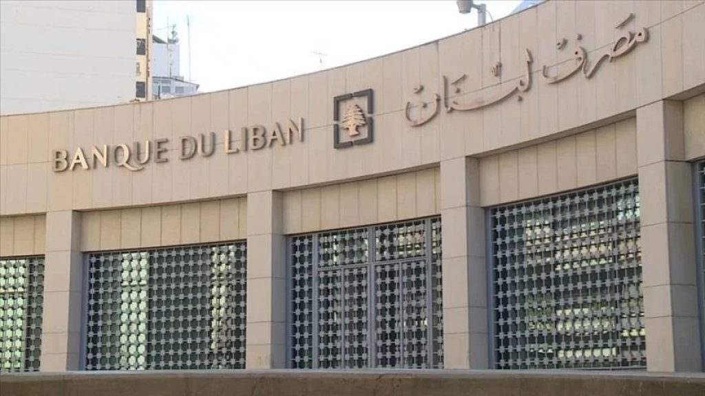 مصرف لبنان يعلن اقفال ابوابه غدًا الإثنين التزامًا بالدعوة العالمية للتضامن مع غزة