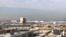 بالفيديو/ إطلاق صفارات السفن الراسية في مرفأي بيروت وطرابلس تضامنًا مع غزة