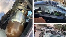 بالفيديو/ أصاب سيارة المديرة.. سقوط صاروخ اعتراضي في مدرسة ياطر الرسمية!
