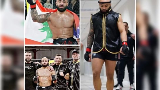تألق جديد حققه الشاب اللبناني عبد الصغير في ولاية ميشيغان في بطولة MMA
