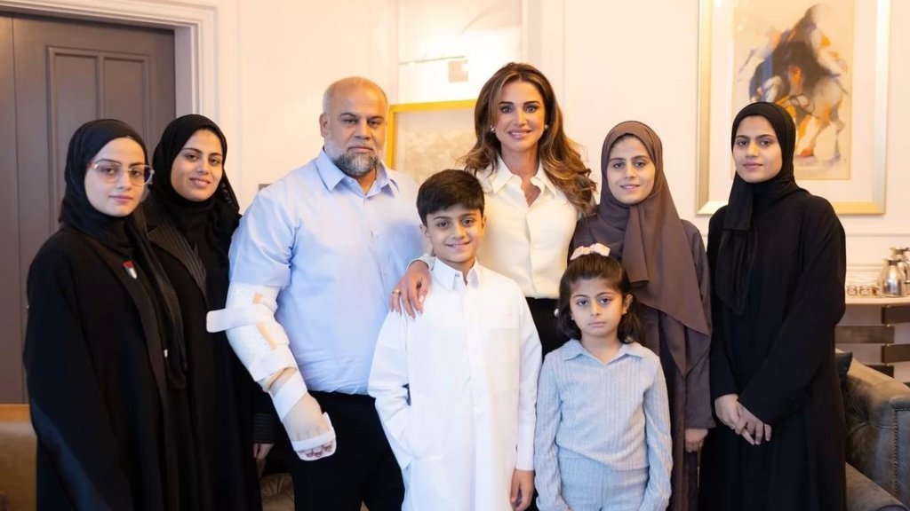 الملكة رانيا التقت المراسل وائل الدحدوح في قطر: البعض يضحون بالكثير من أجل الحقيقة