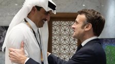 لبنان على طاولة المباحثات بين ماكرون وأمير قطر