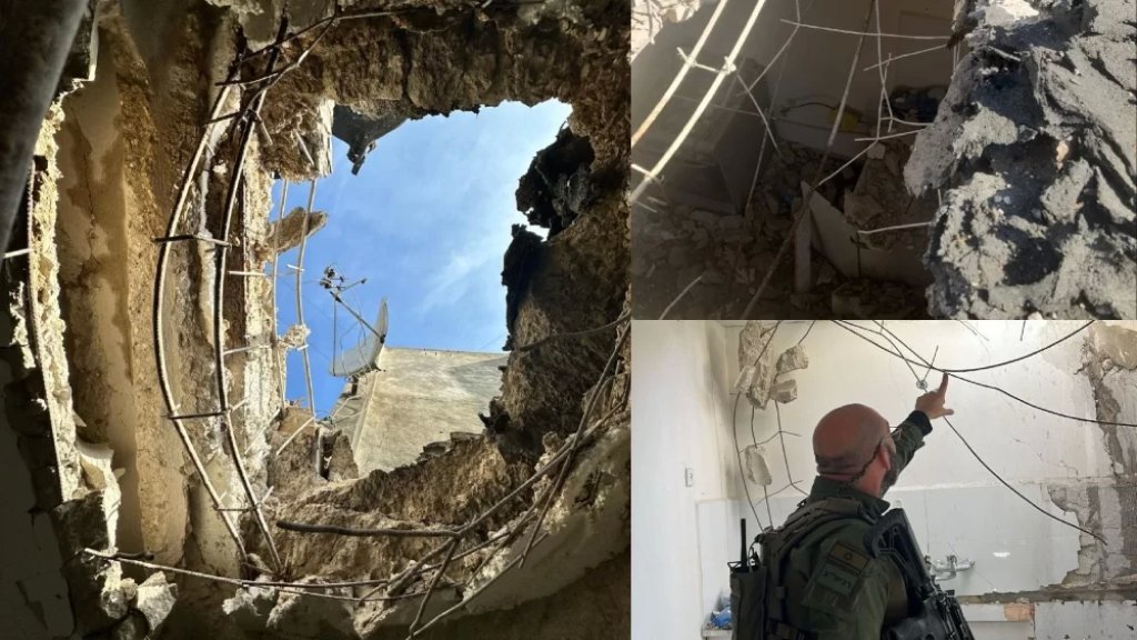 بالفيديو والصور/ الأضرار الكبيرة التي لحقت بمستوطنة كريات شمونة