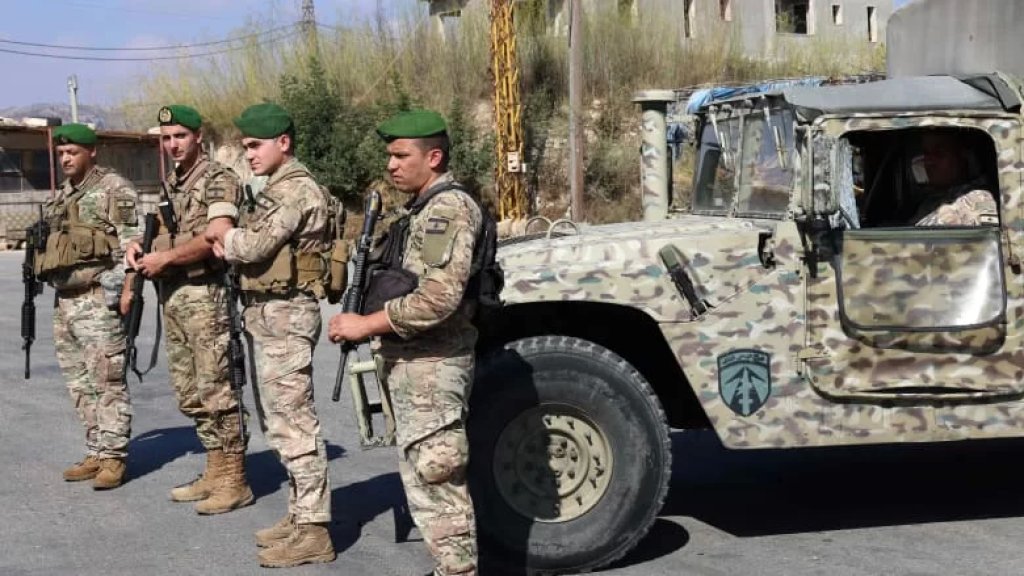 الجيش اللبناني ينفي المزاعم الإسرائيلية بوجود صواريخ وشبكة أنفاق في جبيل وكسروان: منشآت ,حفريات تعود إلى مصلحة مياه بيروت وجبل لبنان!