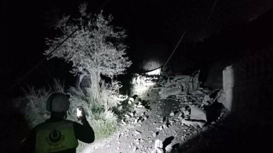 الغارة الإسرائيلية على كفركلا دمرت منزلاً خاليًا ومستهدفًا بعدة قذائف سابقًا