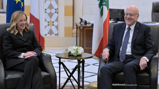 رئيسة الحكومة الايطالية أكدت لميقاتي استعداد بلادها لتأدية دور ملحوظ على مستوى مساعدة لبنان على تَخطّي ازماته