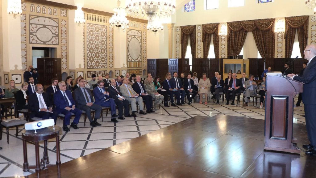 ميقاتي عرض لسفراء ومنظمات دولية الواقع الإنساني والوضع الحالي في الجنوب... منسق الشؤون الإنسانية للأمم المتحدة في لبنان : نسعى للحصول على نحو 70 مليون دولار أميركي