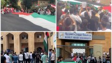 بالصور والفيديو/ إعتصامات في عدة جامعات على الأراضي اللبنانية دعمًا لغزة