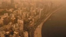 كتل هوائية حارة مع غبار