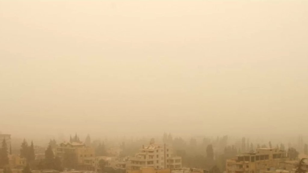 لبنان تحت تأثير كتل هوائية حارة نسبيًا مصدرها مصر وشبه الجزيرة العربية السبت