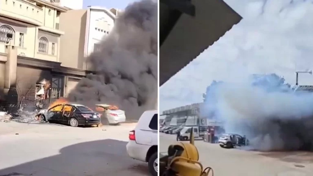 بالفيديو/ موجة حر شديدة في الرياض واحتراق سيارات في الشوارع! 