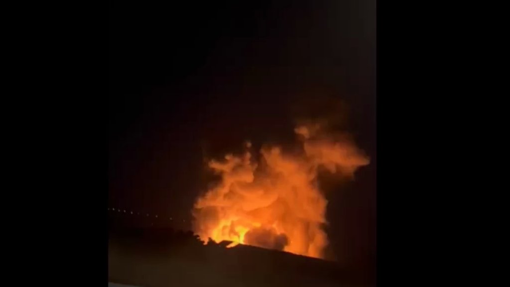 نداء من بلدية الخرايب الى المواطنين لإلتزام المنازل بسبب تطاير الشظايا وأصوات الانفجارات