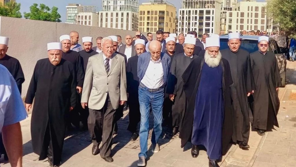 جنبلاط: طريق فلسطين رسمها كمال جنبلاط ونحن على هذه الطريق مستمرون