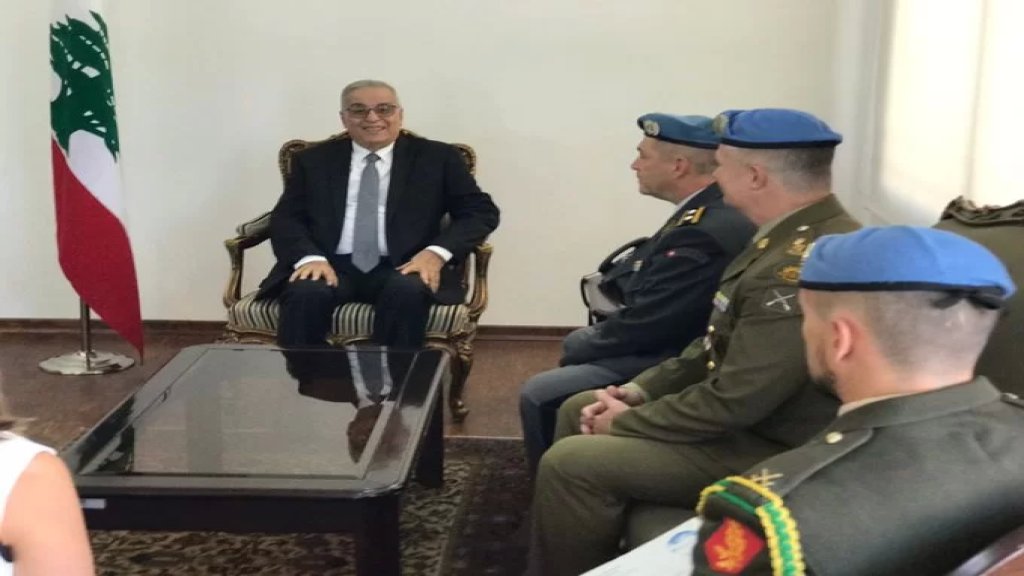 بو حبيب استقبل رئيس بعثة مراقبة الهدنة : لصدور التقرير بشأن حادثة مجدل شمس