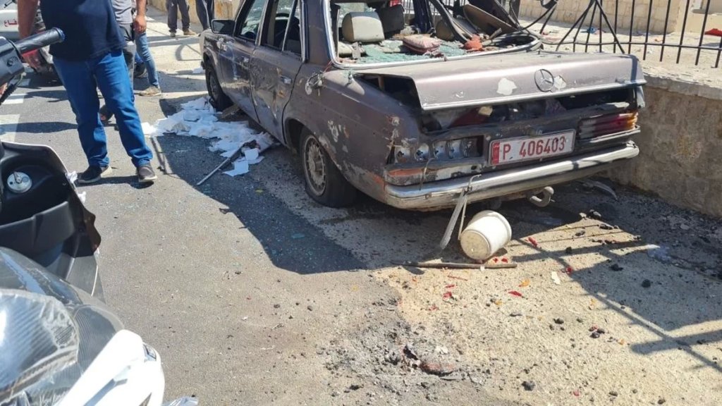 جريحان في غارة على طريق باب مارع - صغبين: استهدفت دراجة نارية وصودف مرور سيارة مدنية