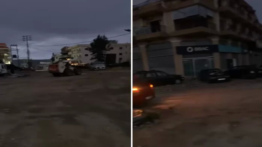 بالفيديو/ أعمال فتح الطرقات في بنت جبيل فور دخول الاهالي الى المدينة 