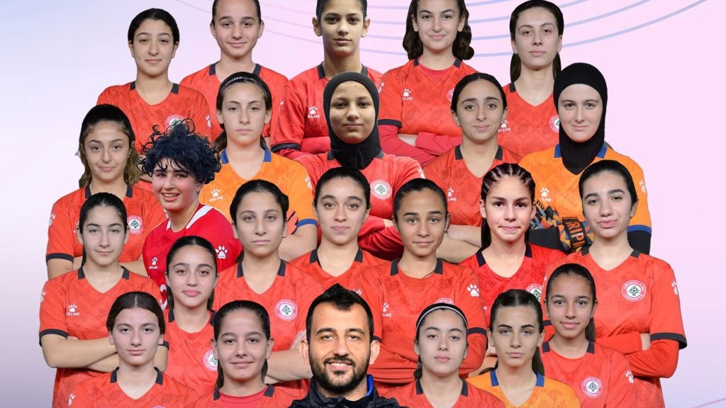ناشئات لبنان يحصدن بطولة غرب آسيا في كرة القدم بفوزهن على منتخب ناشئات سوريا برباعية نظيفة