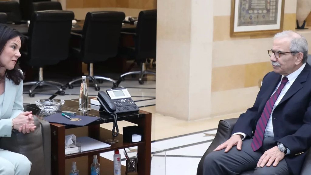 سلام استقبل وزيرة خارجية ألمانيا: توطيد الاستقرار في لبنان يبدأ من الجنوب