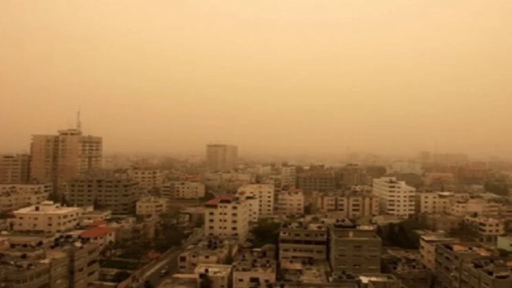 الطقس يتحول الاحد الى حار مع رياح "خماسينية" جافة تصل الى ما يقارب 70 كلم/س ومحملة بالغبار!