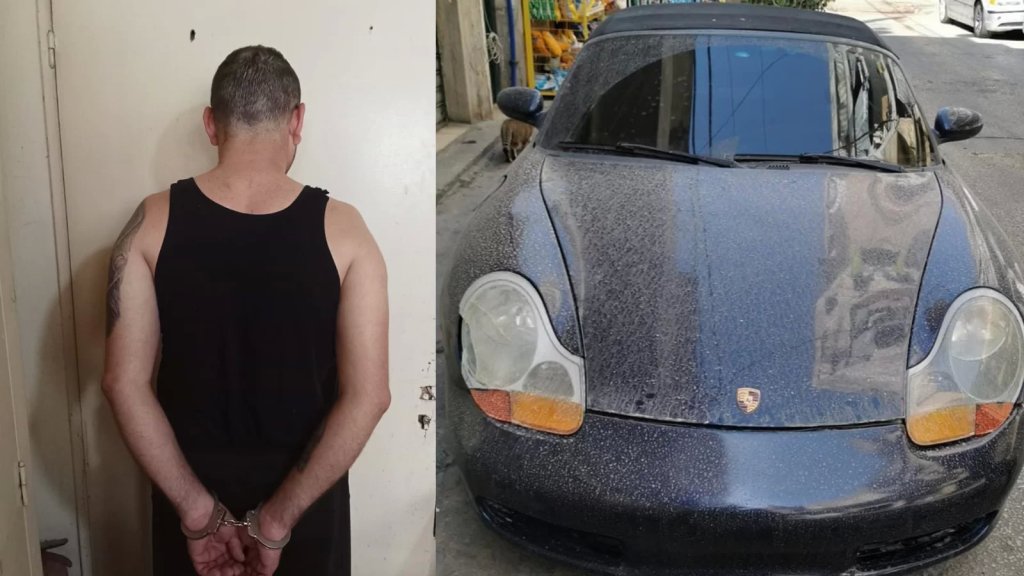 سرق "بورش" وهرب!