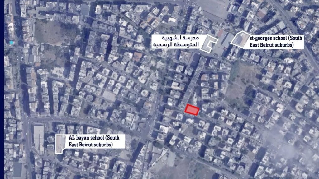 تهديد إسرائيلي لمبنى في حي الحدث في الضاحية الجنوبية في بيروت