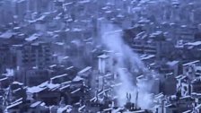 بالفيديو/ غارة إسرائيلية تحذيرية على الضاحية الجنوبية لبيروت