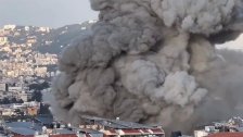 فيديوهات وصور/ الطيران الحربي الإسرائيلي يشن غارة عنيفة على الضاحية الجنوبية 