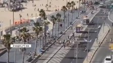 بالفيديو/ مشاهد توثق هلع الإسرائيليين وتوقف مطار بن غوريون عن العمل بسبب صاروخ يمني