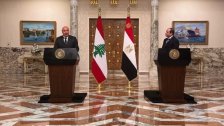  الرئيس عون في مؤتمر صحافي مشترك مع السيسي: ندعو المجتمع الدولي إلى إلزام إسرانيل تنفيذ اتفاق وقف النار &rlm;والانسحاب من الأراضي اللبنانية وإعادة الأسرى
