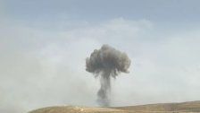 بالصور والفيديو/ غارات إسرائيلية استهدفت السلسلة الشرقية في مرتفعات بلدة بريتال