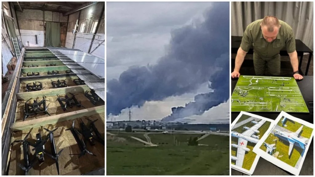 تفاصيل الهجوم الأوكراني غير المسبوق في العمق الروسي: المسيرات نقلت في حاويات تحملها شاحنات واستهدفت أبرز المطارات العسكرية!