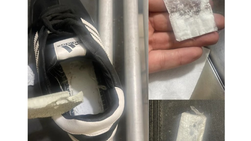 داخل حذاء.. هكذا حاولت تهريب مواد مخدّرة إلى أحد السّجناء!