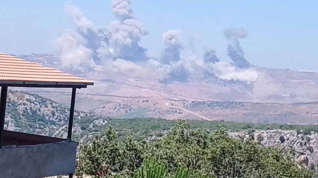 الحزام الناري على النبطية يُعد ثاني اكبر عـدوان بعد توقف الحرب: أكثر من 20 غارة خلال ربع ساعة
